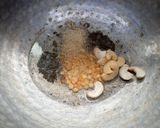 A picture of step 2 of Broken Pearl Millet Upma.