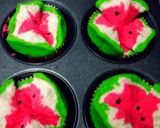 Foto langkah ke 5 dari resep BOLU KUKUS SEMANGKA PECAH.