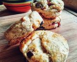 Gambar langkah 4 resipi Scones Kismis.