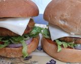 A picture of step 8 of Desi Burger.