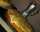 Foto del paso 2 de la receta: Pizza rellena jamón