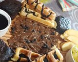 A picture of step 5 of Loaded Choco Butter Board.
