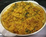 A picture of step 7 of Dry Moong Dal(yellow).