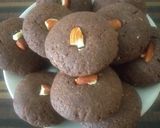 A picture of step 4 of Wheat flour chocolate nankhatai.