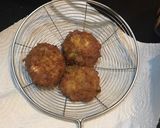 A picture of step 2 of Leftover Keema sabji and egg yolk cutlet.