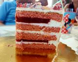 Fehércsokis-duplán epres torta recept fázis 8 fotója