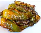 A picture of step 1 of Migas Manchegas.