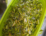 Foto langkah ke 1 dari resep 13. Tumis Bunga Pepaya Teri (Anti Pahit).