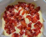 Foto langkah ke 3 dari resep Strawberry yoghurt cheese cake #nosugar.