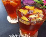 A picture of step 3 of Roohafza Mixed Fruit Coolant.