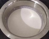 A picture of step 1 of Farali Dosa.