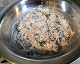 Une image de l'étape 6 de Tartinade à la ricotta, jambon blanc,épices et persil.