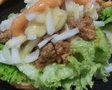 Foto del paso 6 de la receta: Sándwich de carne bbq y queso🥙🍔🥯