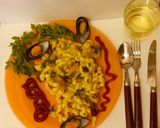 Foto del paso 17 de la receta: Mis fussiles al fierrito en salsa de mejillones