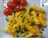 Foto del paso 5 de la receta: Papas al horno con cheddar y verdeo