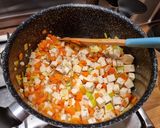 A picture of step 2 of Vegetable Broth.