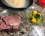 Foto del paso 1 de la receta: Milanesas de panko a la suiza