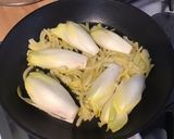 Une image de l'étape 5 de Endives braisées au soja et jambon cru.