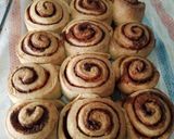A picture of step 8 of Brioche cinnamon rolls.