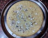 A picture of step 7 of Eggless rava cake.