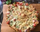 A picture of step 9 of Pizza Cake.