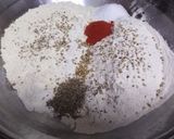 A picture of step 2 of Baisan ki roti lahsan ki chutni.