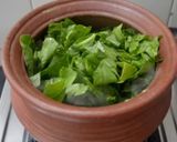 A picture of step 4 of Malabar spinach, dal curry.