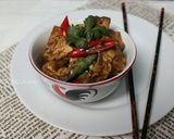 Foto langkah ke 5 dari resep Tahu kecap lada hitam #PR_recookmasakanawalanT.