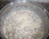 Foto del paso 3 de la receta Albóndigas con gorgonzola, nueces y peras