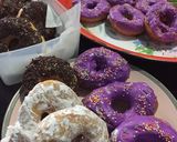 Foto langkah ke 12 dari resep Donat Kampung Menul menul.