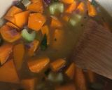 A picture of step 6 of Roast squash and sage soup - vegan.