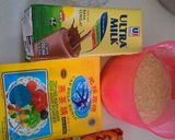 Foto langkah ke 1 dari resep Puding susu lembut dan coklat binggo.