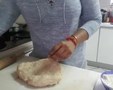 A picture of step 5 of Dhal Roti (Puri).