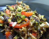 Foto del paso 4 de la receta: Wok de verduras con arroz basmati