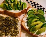 صورة لخطوة 1 من وصفة فطور صحي افوكادو مع الخيار 🥑🥒
