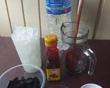 Foto langkah ke 1 dari resep Es cincau sirap selasih.