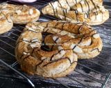 Foto langkah ke 13 dari resep Almonds Flaky Heart Shaped Bread #pr_tirotiii.