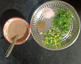 A picture of step 2 of Ragi Soup.