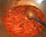 A picture of step 5 of Matar Paneer.