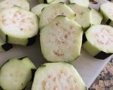 A picture of step 1 of Eggplant with Kofta.