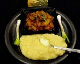 A picture of step 4 of Yellow Pumpkin Sabji.