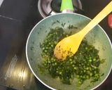 A picture of step 2 of Hara Bhara kabab.