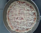 Foto langkah ke 4 dari resep Pizza sederhana.