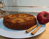 Foto del paso 7 de la receta: Bizcocho húmedo con confitura de nísperos y manzana 🍎