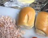 A picture of step 1 of Yummy chicken panini sandwich iftar special.