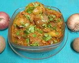 A picture of step 5 of Dungri - Bateta Nu Bharelu (stuffed) Shaak (Kathiyawadi lunch).