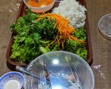 A picture of step 1 of Vietnamese Spring Rolls.