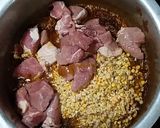 A picture of step 4 of Haleem Mix .