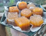 Hình bước làm 3 của món Bánh trung thu phiên bản chè khoai dẻo