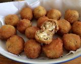 Foto del paso 8 de la receta: Albóndigas de jurel rellenas con queso Philadelphia 🐟